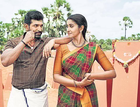 Priya Bhavani Shankar with Arun Vijay