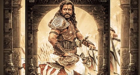 Vikram as Aditya Karikalan in 'Ponniyin Selvan'.