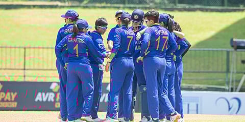 India women's national cricket team (Photo | SLC)