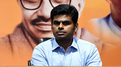 Tamil Nadu BJP chief K Annamalai