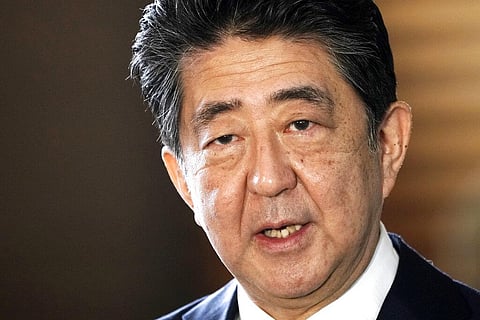 Former PM Shinzo Abe. (Photo | AP)