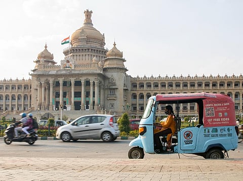 MetroRide autos provide first and last mile connectivity between Metro stations.