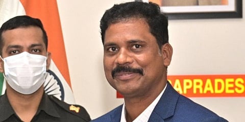 NTR district collector S Dilli Rao (Photo| Special Arrangement)