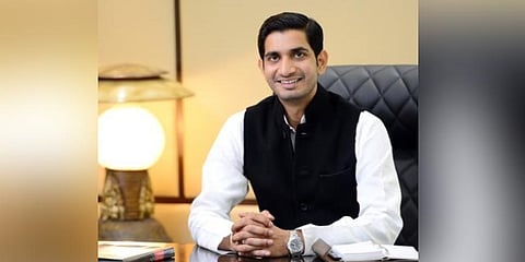 Pragatisheel Samajwadi Party (Lohia) chief Aditya Yadav. (Photo | Aditya Yadav Twitter)