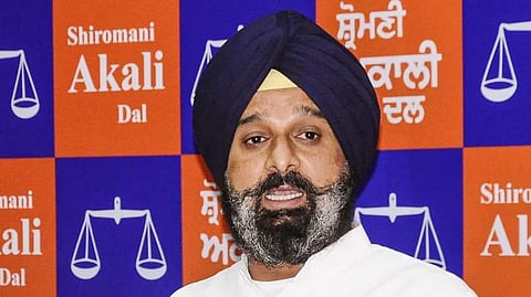 Shiromani Akali Dal leader Bikram Singh Majithia.