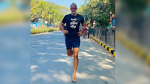 Fitness enthusiast and Actor Milind Soman
