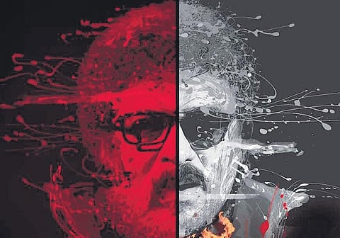 A still from the film Ravi Bopanna