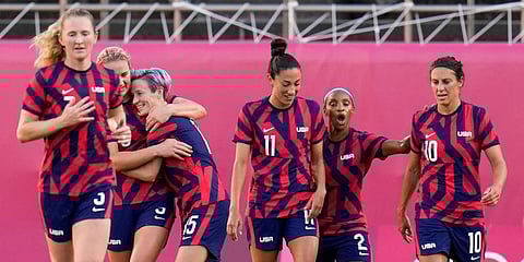 United States women's football team, Image used for representation. (File Photo | AP)