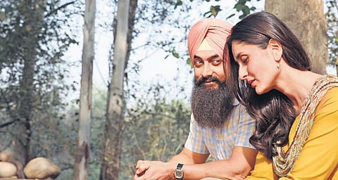 A still from the film 'Laal Singh Chaddha'