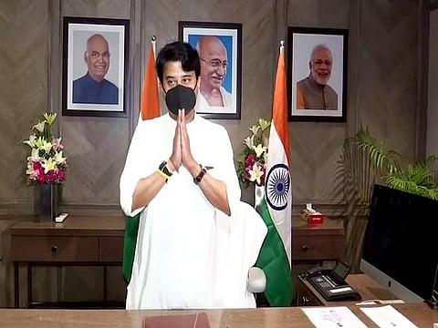 Jyotiraditya Scindia set to lead 'Har Ghar Tiranga' campaign in Gwalior on Sunday ahead of the 75th Independence Day.