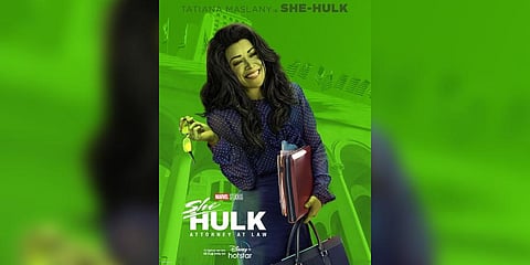 Poster of 'She-Hulk'.(Photo | Twitter)
