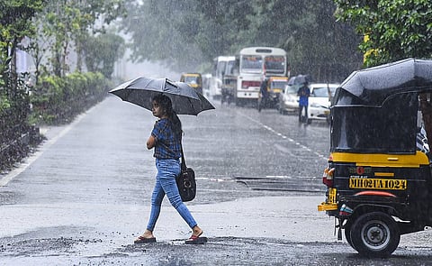Heavy rain in Mumbai; MeT dept predicts occasional intense showers in next 24 hours