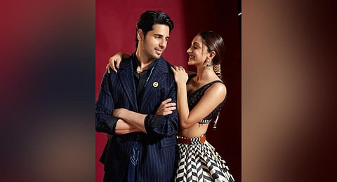 Actors Sidharth Malhotra and Kiara Advani. (Photo | Kiara Advani Instagram)