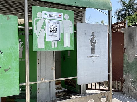 Now, scan QR code and rate public toilets in Coimbatore