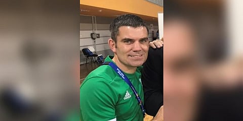 Former Irish professional boxer Bernard Dunne.