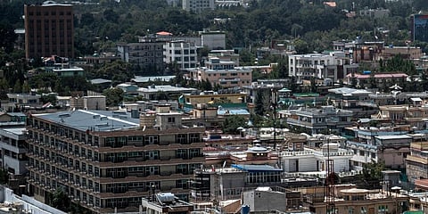This photograph taken on August 2, 2022 shows a view of the Sherpur area in Kabul. (Photo | AP)