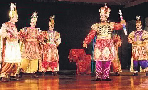 Stamping beats of Gothuruth