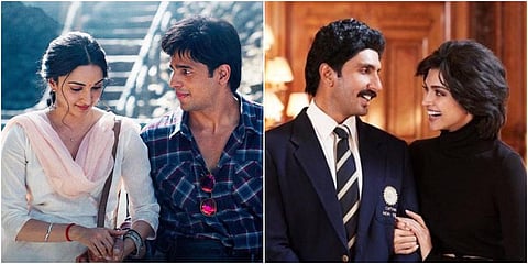 Stills from 'Shershaah' (left); and '83' (right).