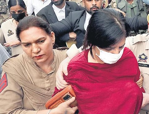 Rubaiya Sayeed in Jammu court. (Photo | ANI)