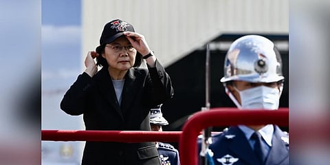 Taiwan President Tsai Ing-wen. (Photo | AFP)