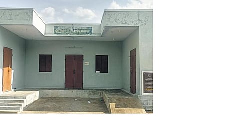 The monkey rehabiliation centre at MR Payalam in Tiruchy