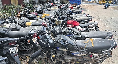 Seized vehicles lay unclaimed as the auction process is set to resume | R Satish Babu