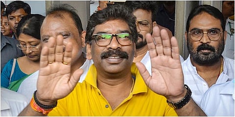 Jharkhand Chief Minister Hemant Soren. (Photo | PTI)