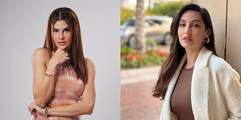 Bollywood Actress Jacqueline Fernandez and Nora Fatehi (Photo | Instagram)