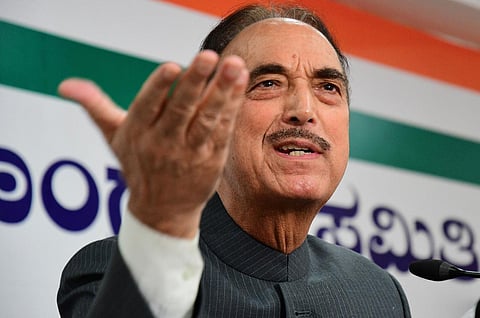 Senior Congress leader Ghulam Nabi Azad. (File Photo | EPS)