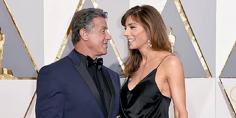 Sylvester Stallone and wife Jennifer Flavin Stallone