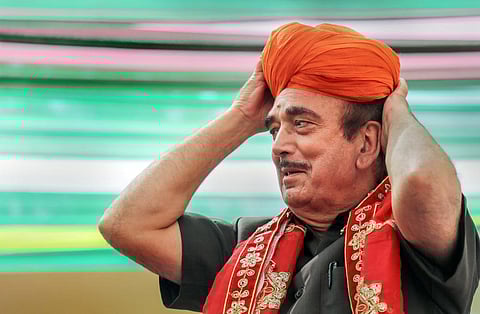 Former Congress leader Ghulam Nabi Azad. (Photo | PTI)