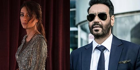 Actors Ajay Devgn and Tabu