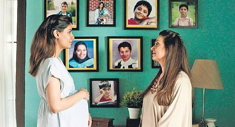 (L-R) Shreya Dhanwanthary and Lilette Dubey in a still from the film