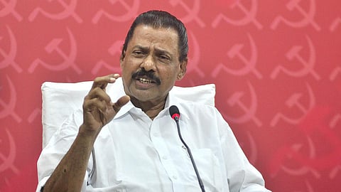 CPM state secretary M V Govindan )
