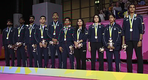 MEDAL: Silver SPORT: Badminton Mixed Team Event. (Photo | AP)