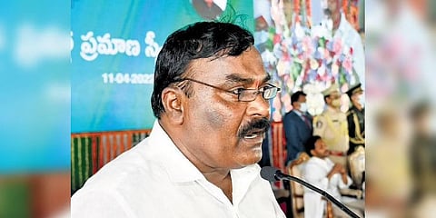 Andhra Pradesh Social Welfare Minister Meruga Nagarjuna