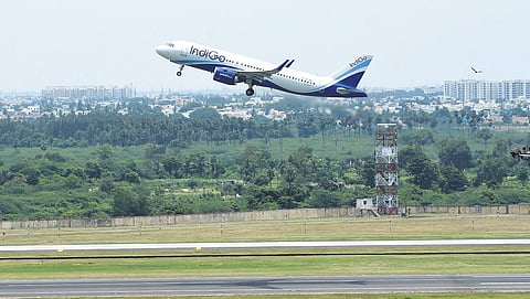 Only 2,100 metres of the 2,890-metre-long runway is being used currently | Express