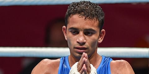 Indian southpaw Amit Panghal.(File Photo | PTI)