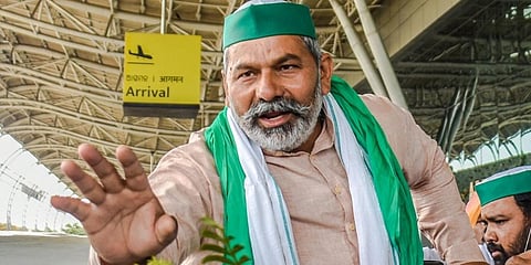 BKU leader Rakesh Tikait (Photo | EPS)