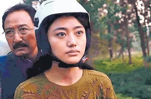 Andrea Kevichusa in a still from Anek