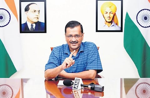 Delhi Chief Minister Arvind Kejriwal.