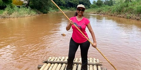 Yamini Reddy in Chiang Mai, Thailand.