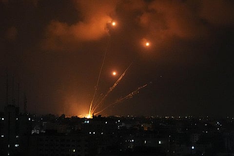 The latest confrontation between Israel and Gaza militants is in its second day, as Israeli jets hit targets in Gaza and rocket fire persists into southern Israel. (Photo |AP)