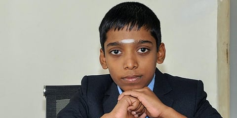 Indian Grandmaster R Praggnanandhaa (Photo | PTI)
