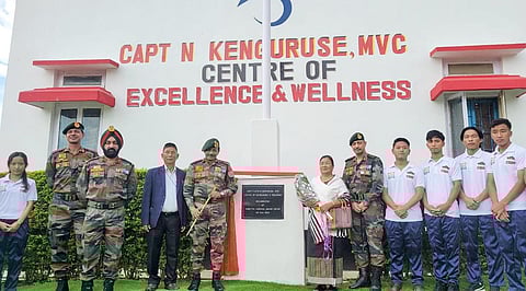 Lt gen PC Nair at the innauguration ceremony. (Photo | Special Arrangement)