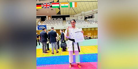 Kicking up a karate dream