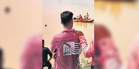 Search operation being carried out to trace the children