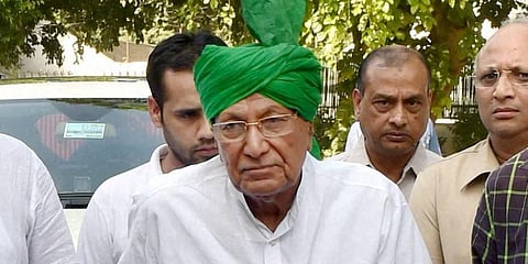 Former Haryana Chief Minister Om Prakash Chautala (Photo| PTI)