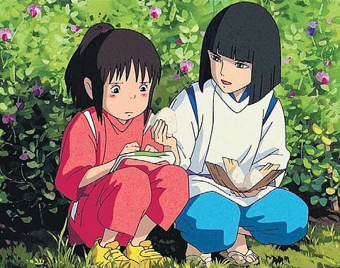 A still from Hayao Miyazaki’s ‘Spirited Away’