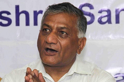Union minister V K Singh (File|PTI)